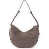 image:imageThe Sak Tess Crescent Shoulder Bag  Premium Womens Handbag for Everyday amp Travel  Adjustable Strap with Zipper ClosureMushroom Suede
