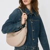 image:imageThe Sak Tess Crescent Shoulder Bag  Premium Womens Handbag for Everyday amp Travel  Adjustable Strap with Zipper ClosureSand