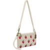 image:imageThe Sak Vita Small Crochet Wristlet Purse  Hand Crochet Womens Clutch for Everyday amp Travel  Mini Handbag With Card Slots Zipper Closure amp Pockets  Natural Strawberries