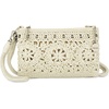 image:imageThe Sak Vita Small Crochet Wristlet Purse  Hand Crochet Womens Clutch for Everyday amp Travel  Mini Handbag With Card Slots Zipper Closure amp Pockets  Natural Medallion