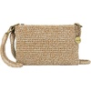 image:imageThe Sak Vita Small Crochet Wristlet Purse  Hand Crochet Womens Clutch for Everyday amp Travel  Mini Handbag With Card Slots Zipper Closure amp Pockets  Bamboo Static