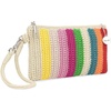 image:imageThe Sak Vita Small Crochet Wristlet PurseBeach Stripe