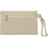 image:imageThe Sak Vita Small Crochet Wristlet PurseNatural