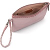 image:imageThe Sak Vita Small Crochet Wristlet PurseRosewood  Leather