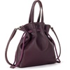 image:imageThe Sak Womens Glenna Drawstring Mini CrossbodyAubergine