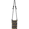 image:imageThe Sak Womens Josie Mini CrossbodyDark Metallic Check Bead
