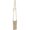 image:imageThe Sak Womens Josie Mini CrossbodyLight Metallic Check Bead