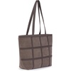 image:imageThe Sak Womens Melrose Leather CrossbodyMushroom Suede Patch