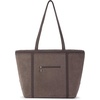 image:imageThe Sak Womens Melrose Leather CrossbodyMushroom Suede Patch