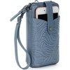 image:imageThe Sak Womens Silverlake NS Smartphone CrossbodyMaritime Wave Embossed