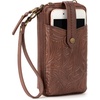 image:imageThe Sak Womens Silverlake NS Smartphone CrossbodyTeak Leaf