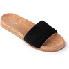 image:imageThe Sak womens Mendocino Crochet Slide SandalBlack