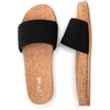image:imageThe Sak womens Mendocino Crochet Slide SandalBlack