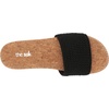 image:imageThe Sak womens Mendocino Crochet Slide SandalBlackWhite