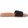 image:imageThe Sak womens Mendocino Crochet Slide SandalBlackWhite