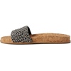 image:imageThe Sak womens Mendocino Crochet Slide SandalBlackWhite