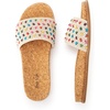 image:imageThe Sak womens Mendocino Crochet Slide SandalEcru Multi Beads