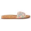 image:imageThe Sak womens Mendocino Crochet Slide SandalEcru Multi Beads