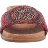 image:imageThe Sak womens Mendocino Crochet Slide SandalSunset Stripe Medallion