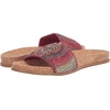 image:imageThe Sak womens Mendocino Crochet Slide SandalSunset Stripe Medallion