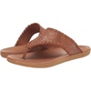 image:imageThe Sak womens Shana Leather Thong SandalTobacco Floral Embossed