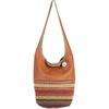 image:imageThe Sak 120 Hobo Bag  Large Womens Purse amp Shoulder Bag  Handbag With Back Zipper Pocket and Magnetic Snap ClosureTobacco Seminyak