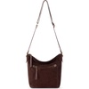 image:imageThe Sak Ashland Crossbody Purse  Womens Leather Handbag For Everyday amp Travel  Cross Body With Adjustable Shoulder StrapMahogany Suede