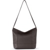image:imageThe Sak De Young Hobo Bag  Premium Leather Womens Handbag for Everyday amp Travel  Durable Large Purse With Zipper PocketSlate