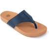 image:imageThe Sak Everly Slide Sandal  Womens Flat Fashion Slides with Soft Cushion Sole  Beach Slip On Sandals For EverydayIndigo