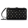 image:imageThe Sak Iris Smartphone Crossbody Purse  Small Womens Cellphone Bag amp Wallet For Everyday Convertible Wristlet With ZipperBlack Stud  Leather