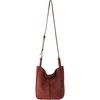 image:imageThe Sak Los Feliz Crossbody Purse  Womens Leather Handbag For Everyday amp Travel  Cross Body With Adjustable Shoulder StrapCinnamon Suede