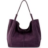 Aubergine Suede