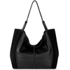 Black Suede Block