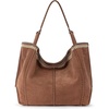 Tobacco Suede Blanket Stitch
