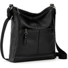 image:imageThe Sak Lucia Leather Crossbody Purse  Premium Leather Womens Handbag for Everyday amp Travel  Cross Body Bag With ZipperBlack
