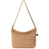 image:imageThe Sak Lumi Convertible Crossbody Purse  Womens Handbag for Everyday amp Travel 3in1 Small Crossbody in Crochet amp LeatherBamboo Medallion