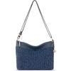 Denim Tonal Straw