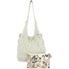 image:imageThe Sak Mcclaren Recycled Tote in Crochet Natural