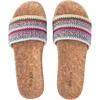 image:imageThe Sak Mendocino Slide Sandal in Crochet Slip On SandalsEden Stripe