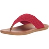 image:imageThe Sak Shana Thong Sandal in Crochet Slip On EntryRocket Red