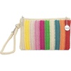 image:imageThe Sak Vita Small Crochet Wristlet PurseBeach Stripe