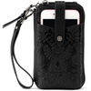 Black Leaf Embossed