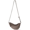 Mushroom Suede Leather