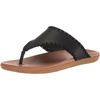 image:imageThe Sak womens Shana Leather Thong SandalBlack