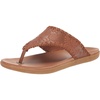 image:imageThe Sak womens Shana Leather Thong SandalTobacco Floral Embossed