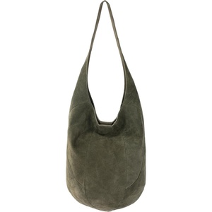 image:imageThe Sak 120 Hobo Bag  Large Womens Purse amp Shoulder Bag  Handbag With Back Zipper Pocket and Magnetic Snap ClosureMoss Suede