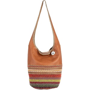 image:imageThe Sak 120 Hobo Bag  Large Womens Purse amp Shoulder Bag  Handbag With Back Zipper Pocket and Magnetic Snap ClosureTobacco Seminyak
