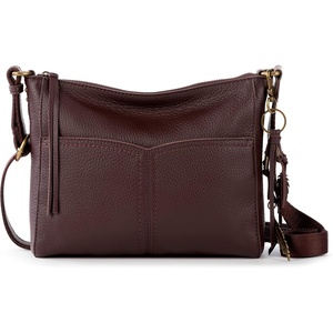image:imageThe Sak Alameda Leather Crossbody Purse  Leather Womens Handbag for Everyday amp Travel  Cross Body Bag With ZipperMahogany