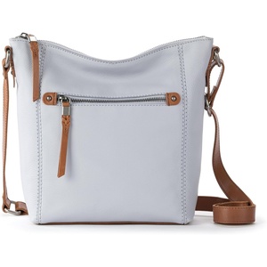 image:imageThe Sak Ashland Crossbody Purse  Womens Leather Handbag For Everyday amp Travel  Cross Body With Adjustable Shoulder StrapPowder Blue