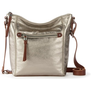 image:imageThe Sak Ashland Crossbody Purse  Womens Leather Handbag For Everyday amp Travel  Cross Body With Adjustable Shoulder StrapPyrite